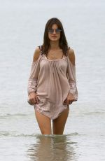 ALESSANDRA AMBROSIO on the Beach in Florianópolis 12/21/2016