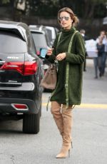 ALESSANDRA AMBROSIO Out and About in Los Angeles 12/09/2016