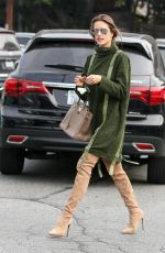 ALESSANDRA AMBROSIO Out and About in Los Angeles 12/09/2016