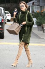 ALESSANDRA AMBROSIO Out and About in Los Angeles 12/09/2016