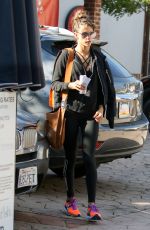 ALESSANDRA AMBROSIO Out and About in Los Angeles 12/17/2016