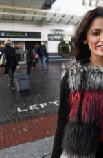 ALESSIA MACARI at Airport in Dublin 12/23/2016
