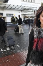 ALESSIA MACARI at Airport in Dublin 12/23/2016