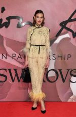 ALEXA CHUNG at Fashion Awards in London 12/05/2016