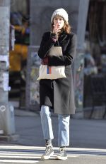 ALEXA CHUNG Out and About in New York 12/09/2016