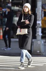 ALEXA CHUNG Out and About in New York 12/09/2016