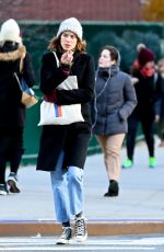 ALEXA CHUNG Out and About in New York 12/09/2016