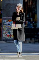 ALEXA CHUNG Out and About in New York 12/09/2016