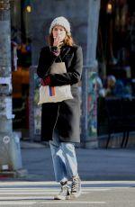 ALEXA CHUNG Out and About in New York 12/09/2016