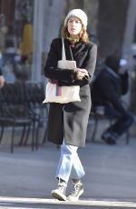 ALEXA CHUNG Out and About in New York 12/09/2016