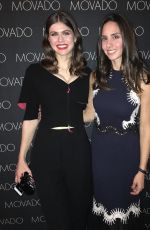ALEXANDRA DADDARIO at Movado & Instyle Holiday Celebration in New York 12/14/2016