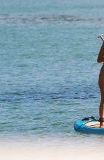 ALEXANDRA RODRIGUEZ in Bikini Paddle Boarding in Miami 12/20/2016