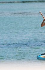 ALEXANDRA RODRIGUEZ in Bikini Paddle Boarding in Miami 12/20/2016