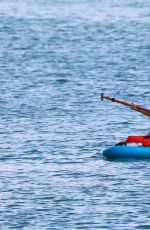 ALEXANDRA RODRIGUEZ in Bikini Paddle Boarding in Miami 12/20/2016