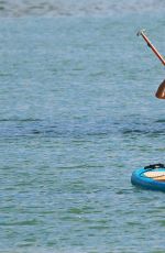 ALEXANDRA RODRIGUEZ in Bikini Paddle Boarding in Miami 12/20/2016