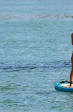 ALEXANDRA RODRIGUEZ in Bikini Paddle Boarding in Miami 12/20/2016