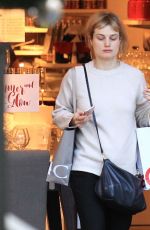 ALISON SUDOL Out for Shopping in Los Angeles 12/22/2016
