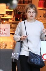 ALISON SUDOL Out for Shopping in Los Angeles 12/22/2016