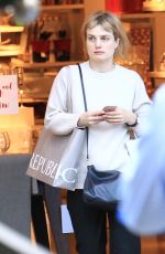 ALISON SUDOL Out for Shopping in Los Angeles 12/22/2016