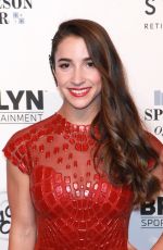 ALY RAISMAN at Sports Illustrated Sportsperson of the Year Awards 2016 in Brooklyn 12/12/2016
