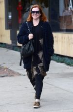 ALYSON HANNIGAN Out for Shopping in Los Angeles 12/12/2016