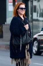 ALYSON HANNIGAN Out for Shopping in Los Angeles 12/12/2016