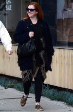 ALYSON HANNIGAN Out for Shopping in Los Angeles 12/12/2016