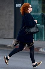 ALYSON HANNIGAN Out for Shopping in Los Angeles 12/12/2016