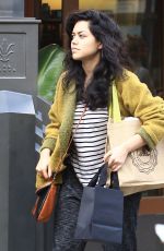 ALYSSA DIAZ Out Shopping in Los Angeles 12/13/2016