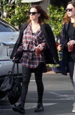 AMANDA BYNES Out for Lunch in West Hollywood 12/14/2016