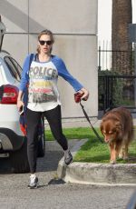 AMANDA SEYFRIED and Her Dog Finn Out in Los Angeles 12/14/2016