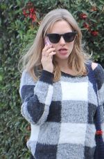 AMANDA SEYFRIED Out and About in Santa Monica 12/06/2016