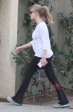 AMANDA SEYFRIED Out with Her Dog in Los Angeles 12/07/2016