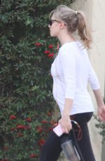 AMANDA SEYFRIED Out with Her Dog in Los Angeles 12/07/2016