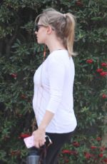 AMANDA SEYFRIED Out with Her Dog in Los Angeles 12/07/2016
