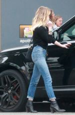 AMBER HEARD in Jeans Out in Los Angeles 12/10/2016