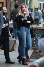 AMBER HEARD in Jeans Out in Los Angeles 12/10/2016
