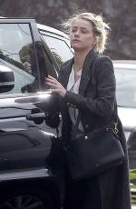 AMBER HEARD Out and About in West Hollywood 12/13/2016