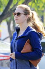 AMY ADAMS Out and About in Hollywood 12/08/2016
