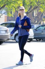 AMY ADAMS Out and About in Hollywood 12/08/2016