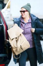 AMY SCHUMER Arrives to Her Hotel in New York 12/19/2016