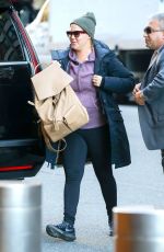 AMY SCHUMER Arrives to Her Hotel in New York 12/19/2016