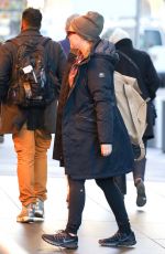 AMY SCHUMER Arrives to Her Hotel in New York 12/19/2016