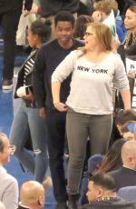 AMY SCHUMER at NY Nicks Game in New York 12/21/2016