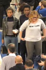 AMY SCHUMER at NY Nicks Game in New York 12/21/2016