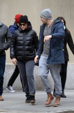 AMY SCHUMER Out with a Friend in New York 12/22/2016