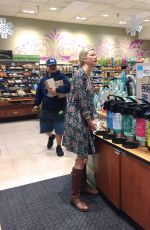AMY SMART Shopping at Whole Foods in Beverly Hills 11/30/2016