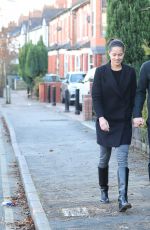 ANA IVANOVIC and Bastian Schweinsteiger Out in Cheshire 11/29/2016