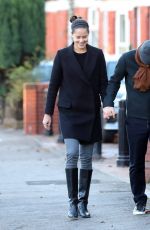 ANA IVANOVIC and Bastian Schweinsteiger Out in Cheshire 11/29/2016