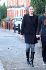 ANA IVANOVIC and Bastian Schweinsteiger Out in Cheshire 11/29/2016